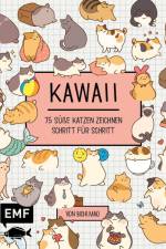 Kawaii: 75 süße Katzen zeichnen - Mit Schritt-Anleitungen af Olive Yong