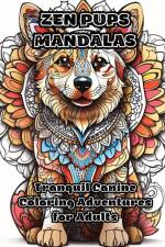 Zen Pups Mandalas af Colorzen