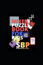 Mixed Puzzle Book For Kids af Study Blue Print