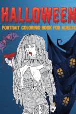 Halloween Portrait Coloring Book For Adults af Blue Blend