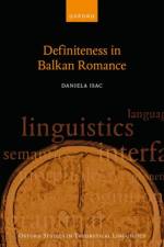 Definiteness in Balkan Romance af Daniela (Associate Professor of Linguistics Isac