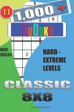 1,000 + Sudoku Classic 8x8 af Basford Holmes