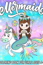 Mermaid Coloring Book for Girls Ages 4-8 af Mezzo Zentangle Designs