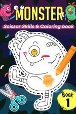 Monster Scissor Skills & Coloring Book 1 af Inno Infinitas