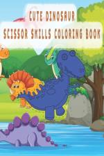 Cute Dinosaur scissor skills coloring book af Oussama Zinaoui