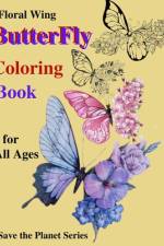 Floral Wing Butterfly Coloring Book af Jeri Lee C Ht