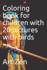 Coloring book for children with 20 pictures with birds af Doina Cotfas