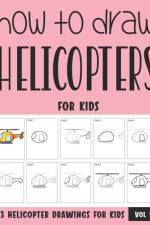 How to Draw Helicopters for Kids - Vol 1 af Sonia Rai
