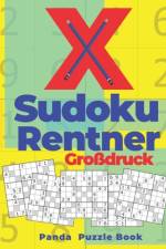 X Sudoku Rentner Großdruck af Panda Puzzle Book