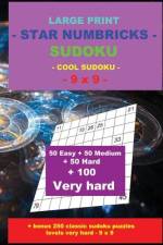 Large Print - Star Numbricks Sudoku - Cool Sudoku - 9 X 9 - af Andrii Pitenko
