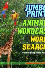 Jumbo Print Animal Wonders Word Search af Kalman Toth M a M Phil