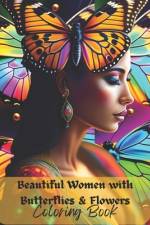 Beautiful Women with Butterflies & Flowers af Positive Elements Designs