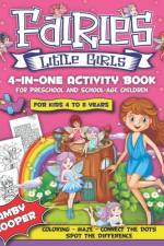 Fairies Little Girls' 4-in-One Activity Book af Amby Cooper