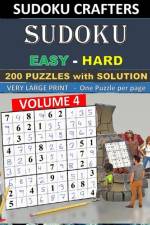 SUDOKU Easy - Hard - 200 PUZZLES WITH SOLUTION af Sudoku Crafters