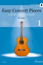 Easy Concert Pieces Guitar, Volume 1 Book with Online Audio