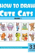 How to Draw Cute Cats for Kids - Volume 1 af Sonia Rai