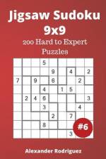 Jigsaw Sudoku Puzzles - 200 Hard to Expert vol. 6 af Alexander Rodriguez