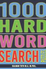 1000 Hard Word Search Puzzles af Kalman a Toth M a M