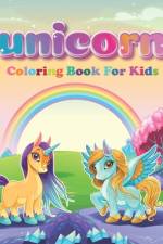 Unicorn Coloring Book For Kids af Blue Blend