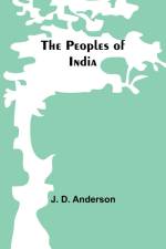 The Peoples of India af J. D. Anderson