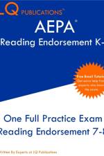 AEPA Reading Endorsement K-8 af Lq Publications