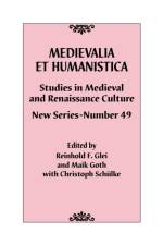 Medievalia et Humanistica, No. 49