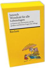 Wondrak für alle Lebenslagen (Kartenbox) af Janosch