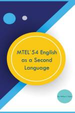 MTEL 54 English as a Second Language af Willow L Taylor
