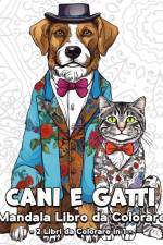 Cani e Gatti Mandala Libro da Colorare af Lea Schöning Bb