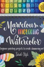 Marvelous Metallic Watercolor af Sarah Style