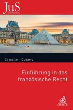 Einführung in das französische Recht af Philippe Cossalter