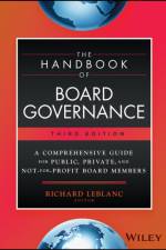 The Handbook of Board Governance af Harvard University) Leblanc