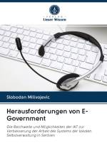 Herausforderungen von E-Government af Slobodan Milivojevic