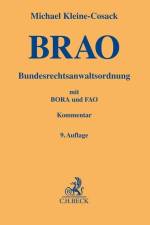 Bundesrechtsanwaltsordnung af Michael Kleine-Cosack