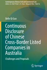 Continuous Disclosure of Chinese Cross-Border Listed Companies in Australia af Belle Qi Guo