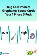 Bug Club Phonics Grapheme-Sound Cards Year 1 Phase 5 Pack