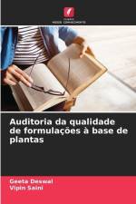 Auditoria da qualidade de formulações à base de plantas af Geeta Deswal