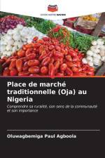 Place de marché traditionnelle (Oja) au Nigeria af Oluwagbemiga Paul Agboola