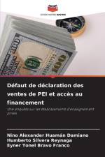 Défaut de déclaration des ventes de PEI et accès au financement af Nino Alexander Huamán Damiano