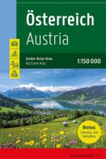 Österreich, Autoatlas 1:150.000, freytag & berndt af Berndt