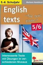 English texts - The next, please. / 5.-6. Schuljahr af Barbara Hamblock