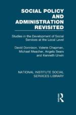 Social Policy and Administration Revisited af David Donnison