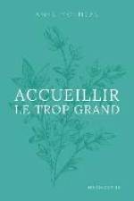 Accueillir le trop grand af Anne Monneau