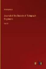 Journal of the Society of Telegraph Engineers af Anonymous