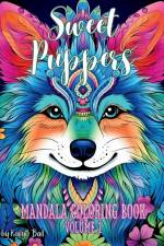 Sweet Puppers Mandala Coloring Book Volume 1 af Kailyn Bail