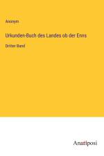 Urkunden-Buch des Landes ob der Enns af Anonym