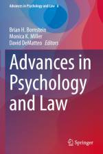 Advances in Psychology and Law af Brian H. Bornstein
