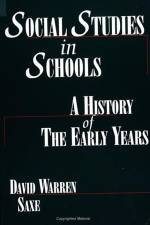 Social Studies in Schools af David Warren Saxe