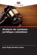 Analyse du système juridique colombien af José Ángel Bonilla Coneo