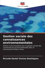 Gestion sociale des connaissances environnementales af Ricardo Daniel Varona Dominguez